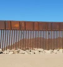 segment of border wall