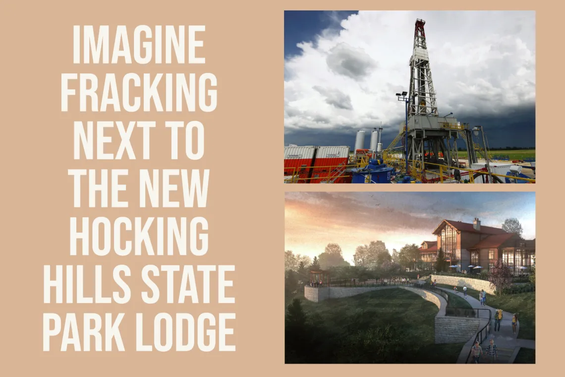 Imagine Fracking Next to the New Hocking Hills State Park Lodge