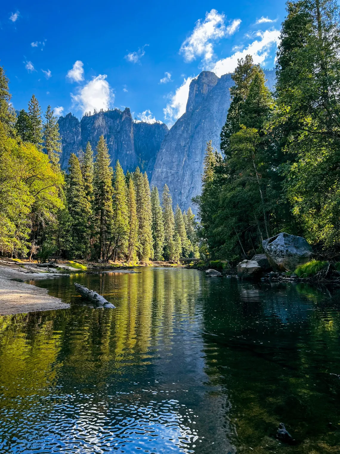 Merced River in Yosemite National Park