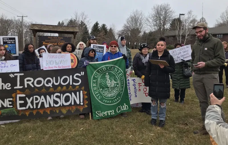 Stop the Iroquois Pipeline rally