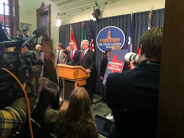 Lt. Gov. Dan Patrick announcing his energy plan - Mar 11, 2023