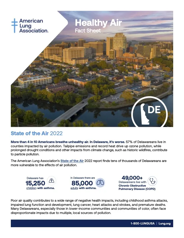 state of the air report from ALA