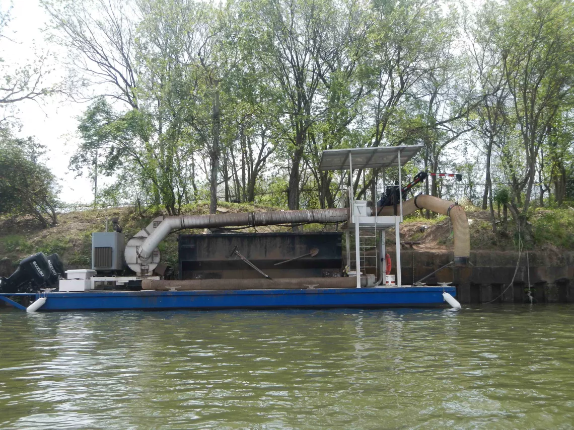 Bio Vac Boat