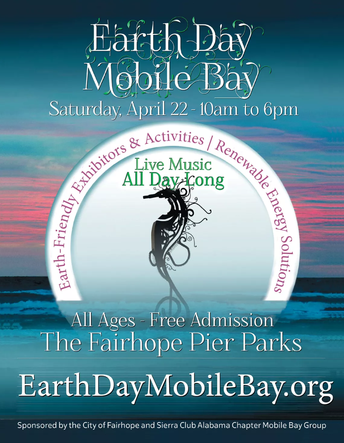 Earth Day Mobile Bay Poster