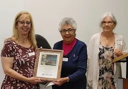 Meryl Davids, Sheila Calderon, Linda Smithe