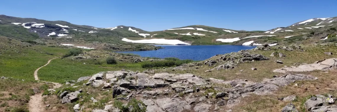 Lake from a distance