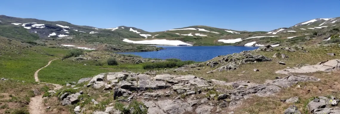 Lake from a distance