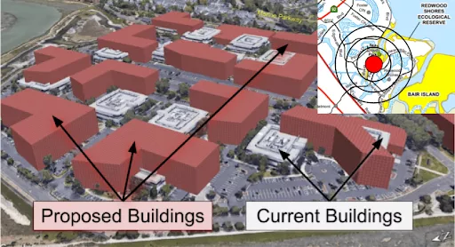 Proposed and Current Buildings