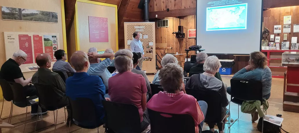 Clayton Daughenbaugh at HOI Group April Meeting