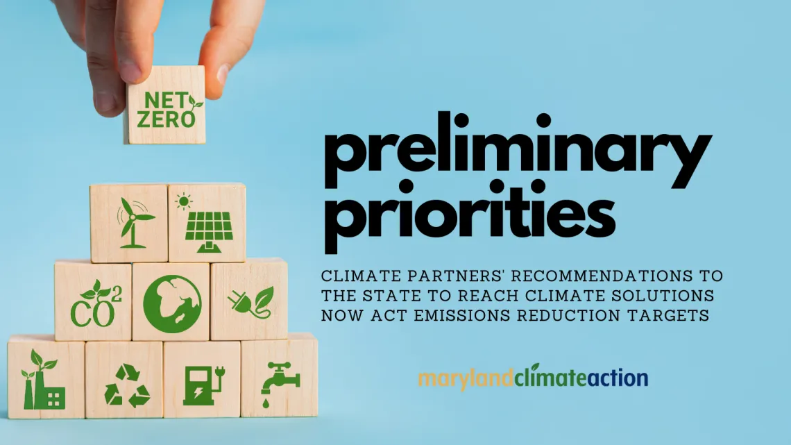 Preliminary Priorities