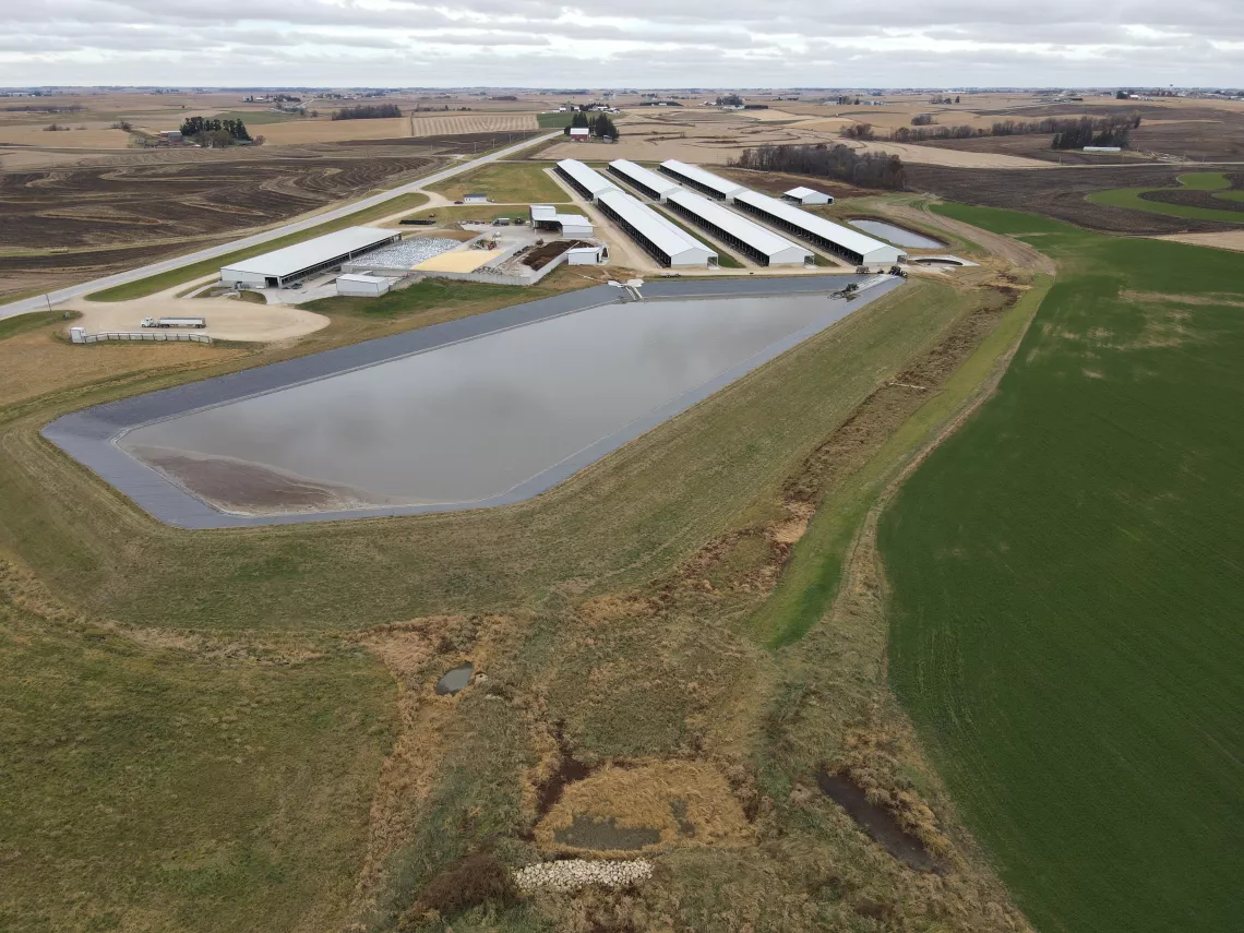 Supreme Beef Confinement, Clayton County, Iowa