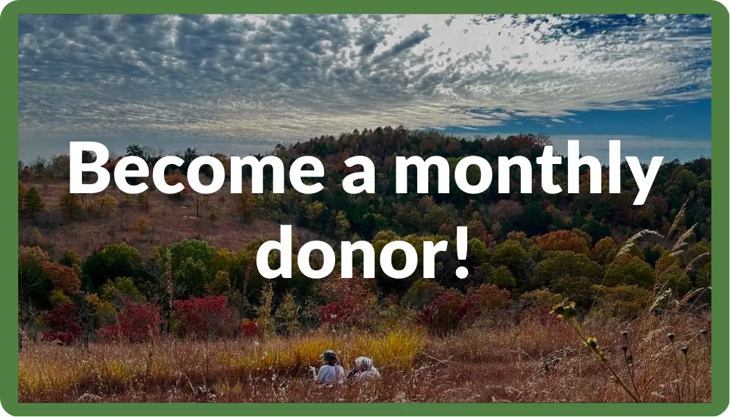 Become a monthly donor!