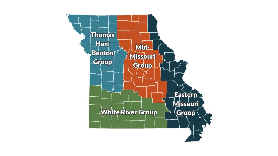 MO Groups Map