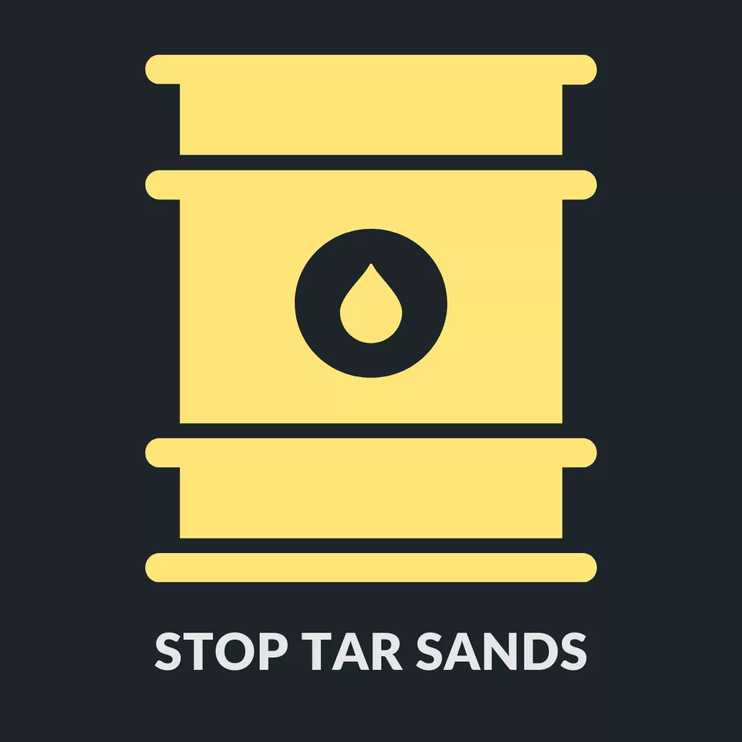Stop Tar Sands Team Graphic