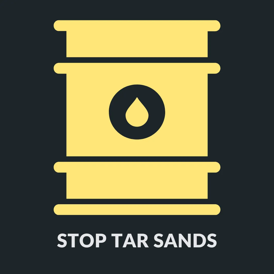 Stop Tar Sands Team Graphic