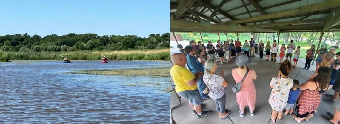Manitou Creek Naming Commemoration, Lake County, IL