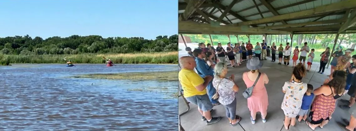 Manitou Creek Naming Commemoration, Lake County, IL