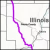 Proposed Wolf CO2 pipeline through Peoria County