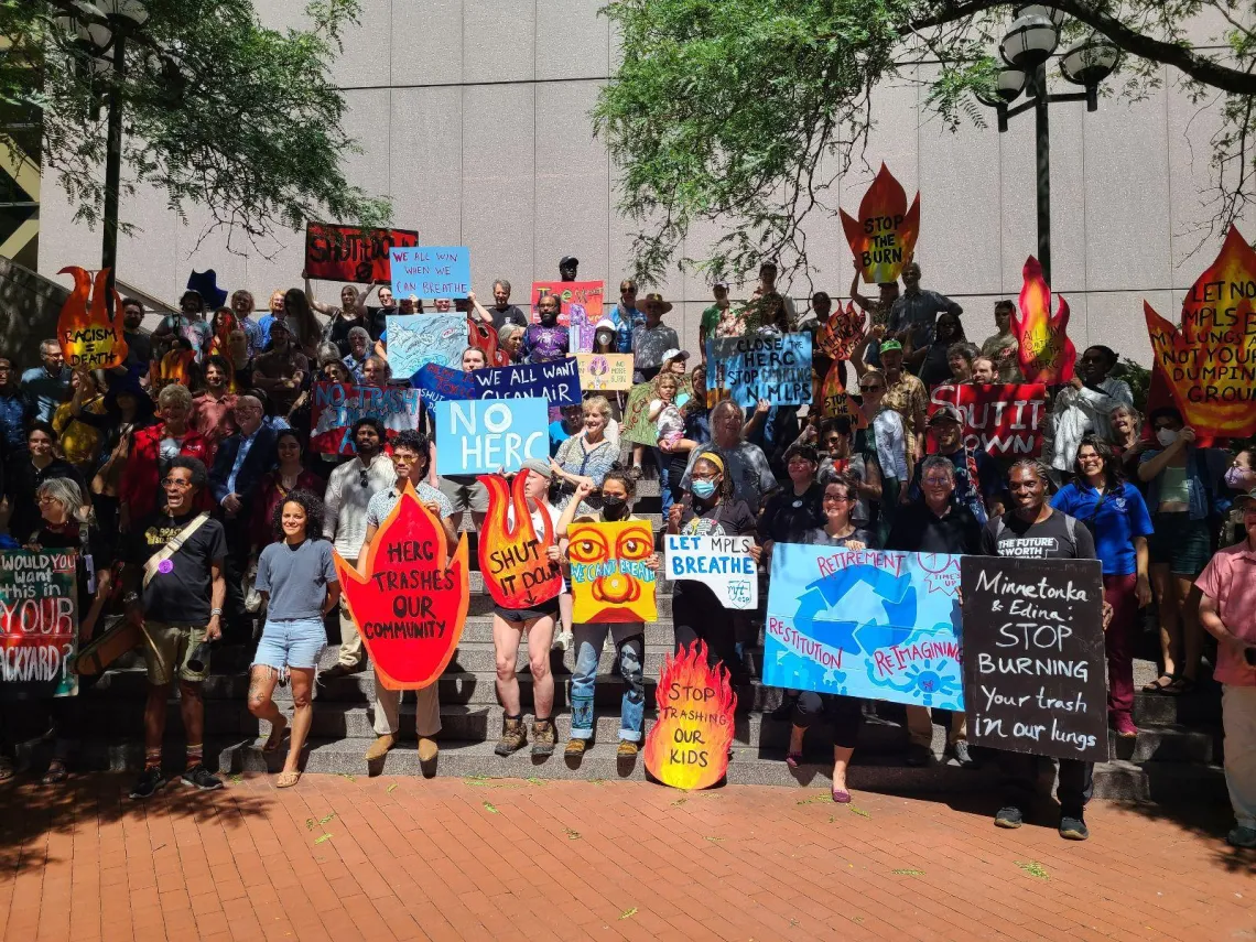 HERC rally in downtown Minneapolis