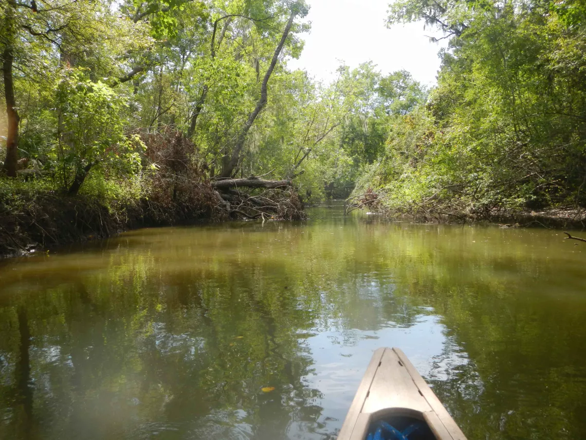 back through Linda's Narrows