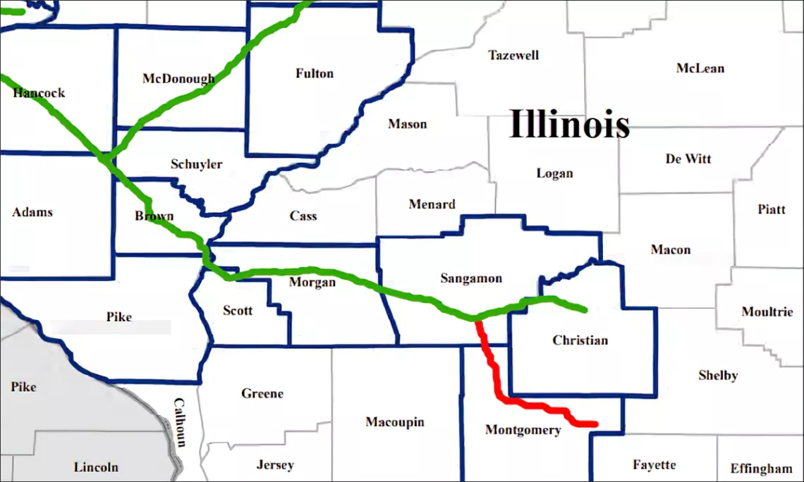 Navigator pipeline map