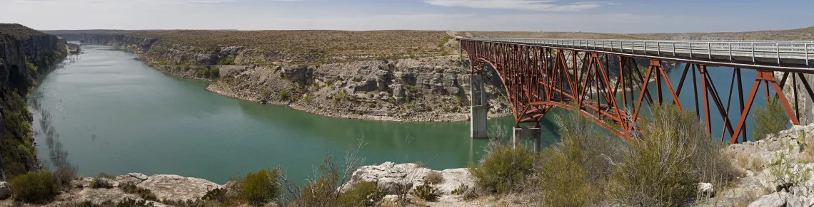 Route 90 bridge over Pecos River