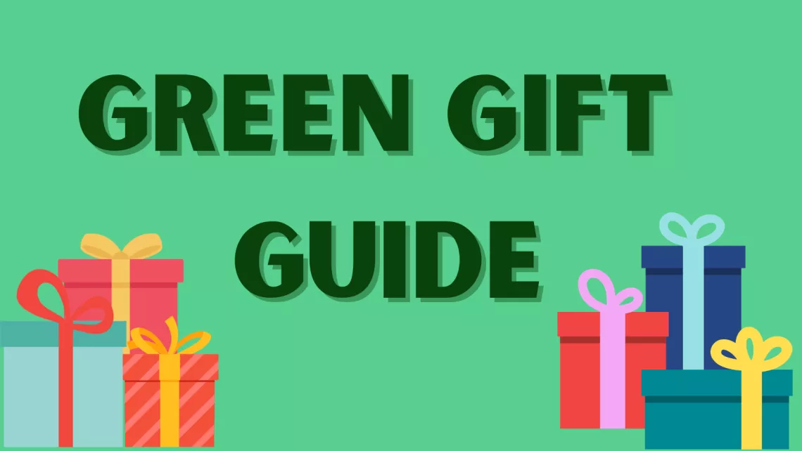 Green Gift Guide graphic