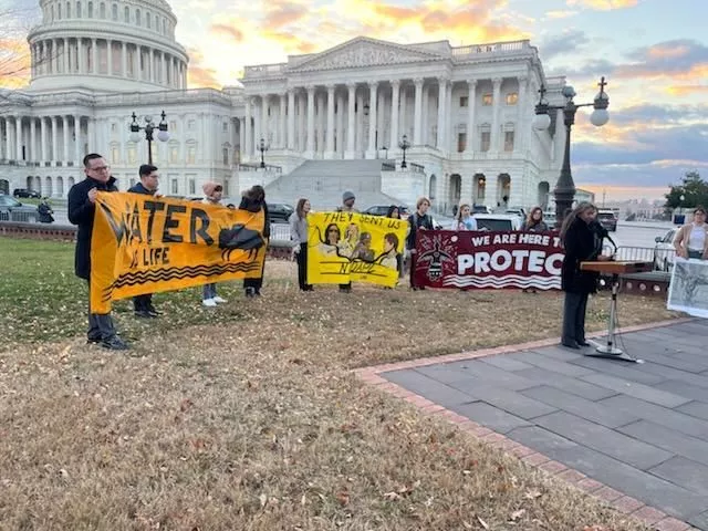 DAPL press conference