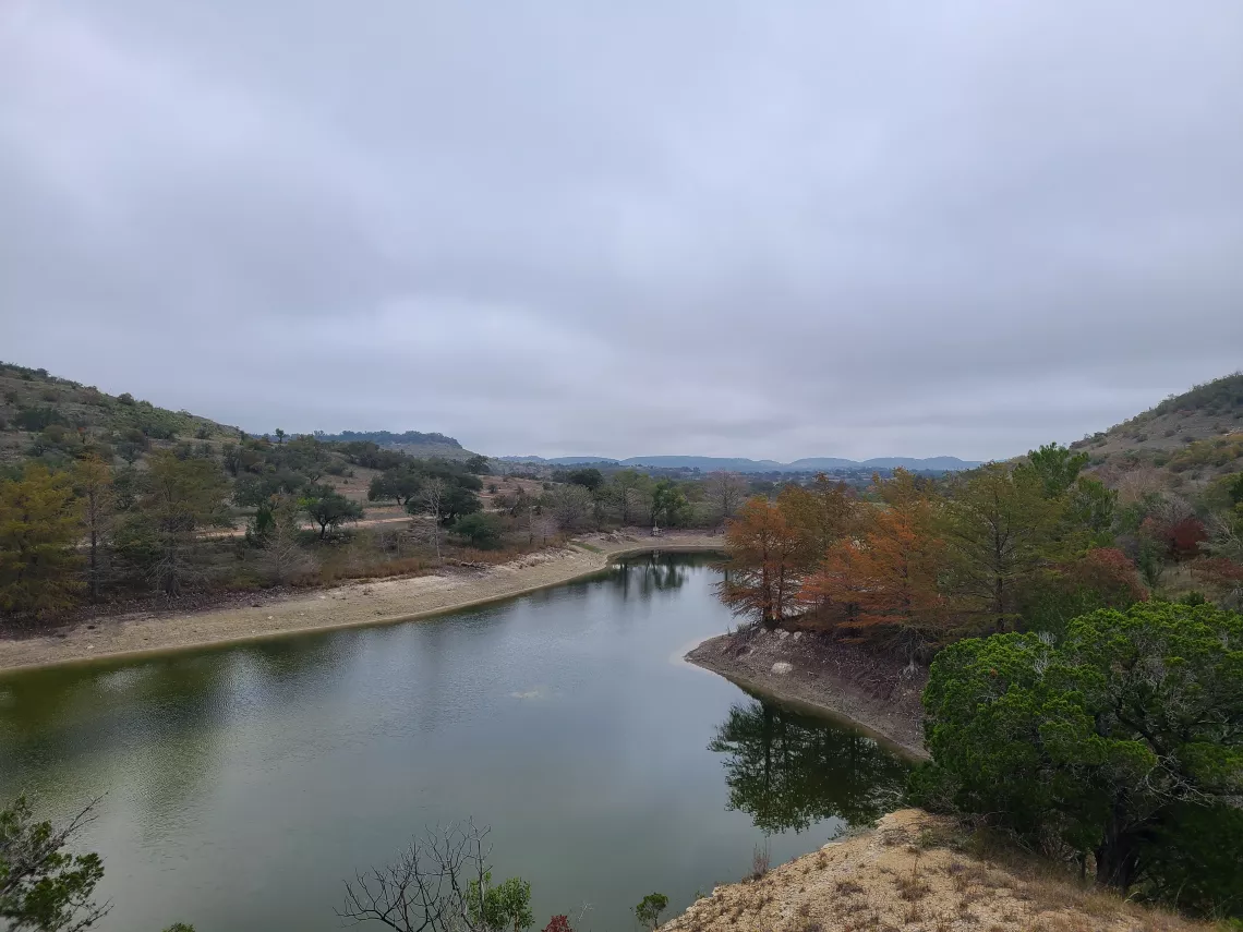 Pond on Bamberger property
