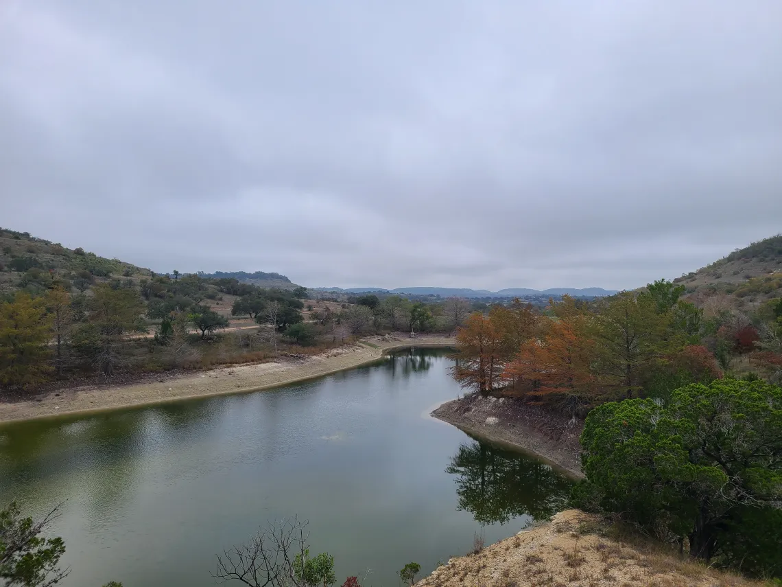 Pond on Bamberger property