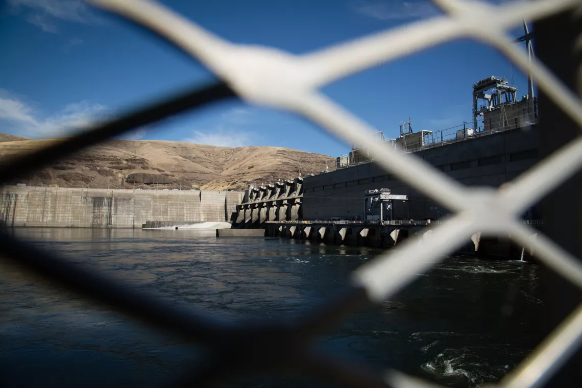 an image of one of the lower snake river dams
