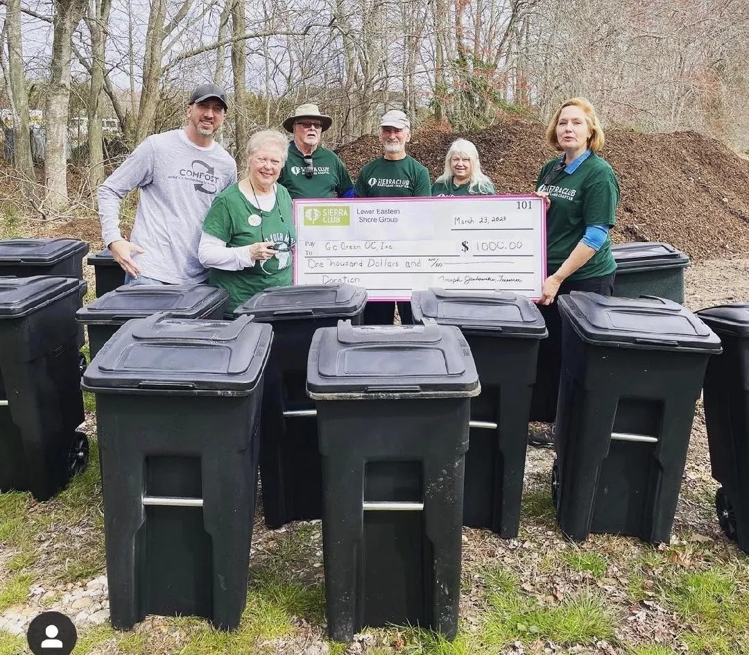 Local SC group supports composting operation with $1,000 donation
