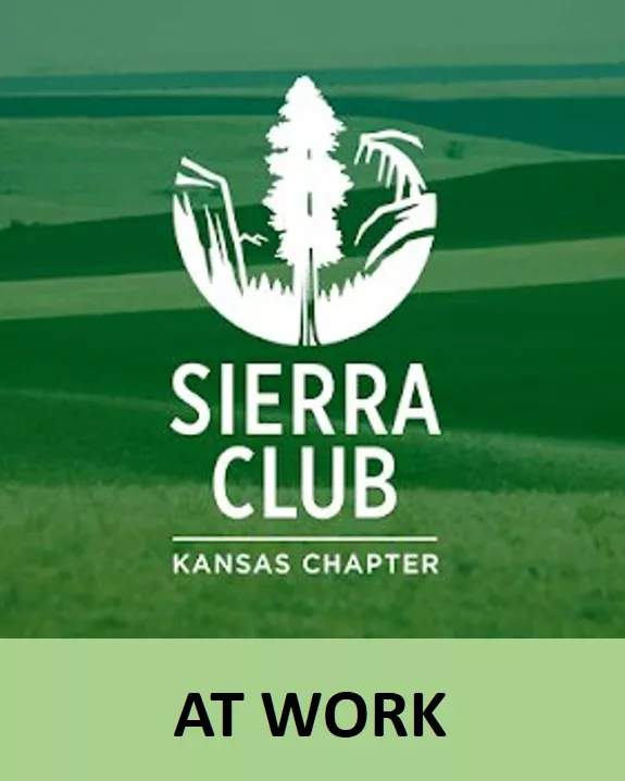 sierra club kansas at work logo
