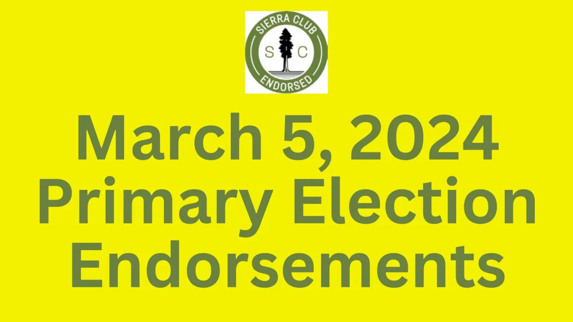 2024 Primary Election Endorsements