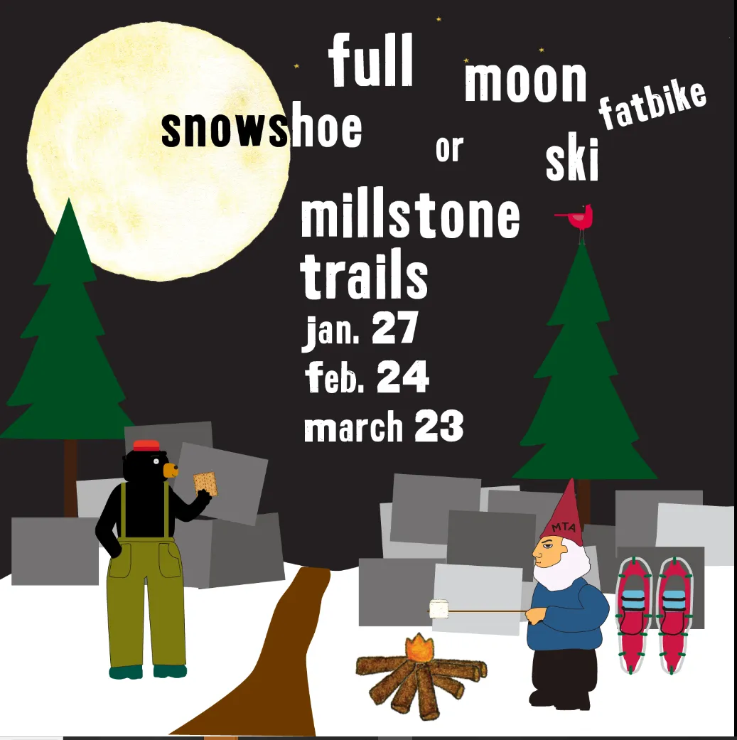 Millstone full moon image