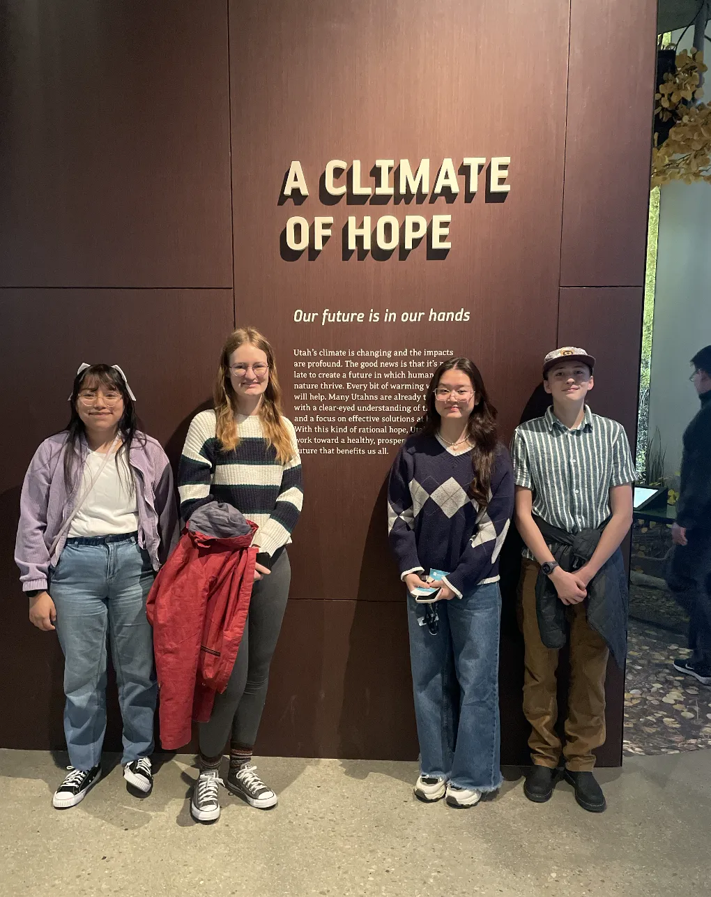 A Climate Of Hope Visit
