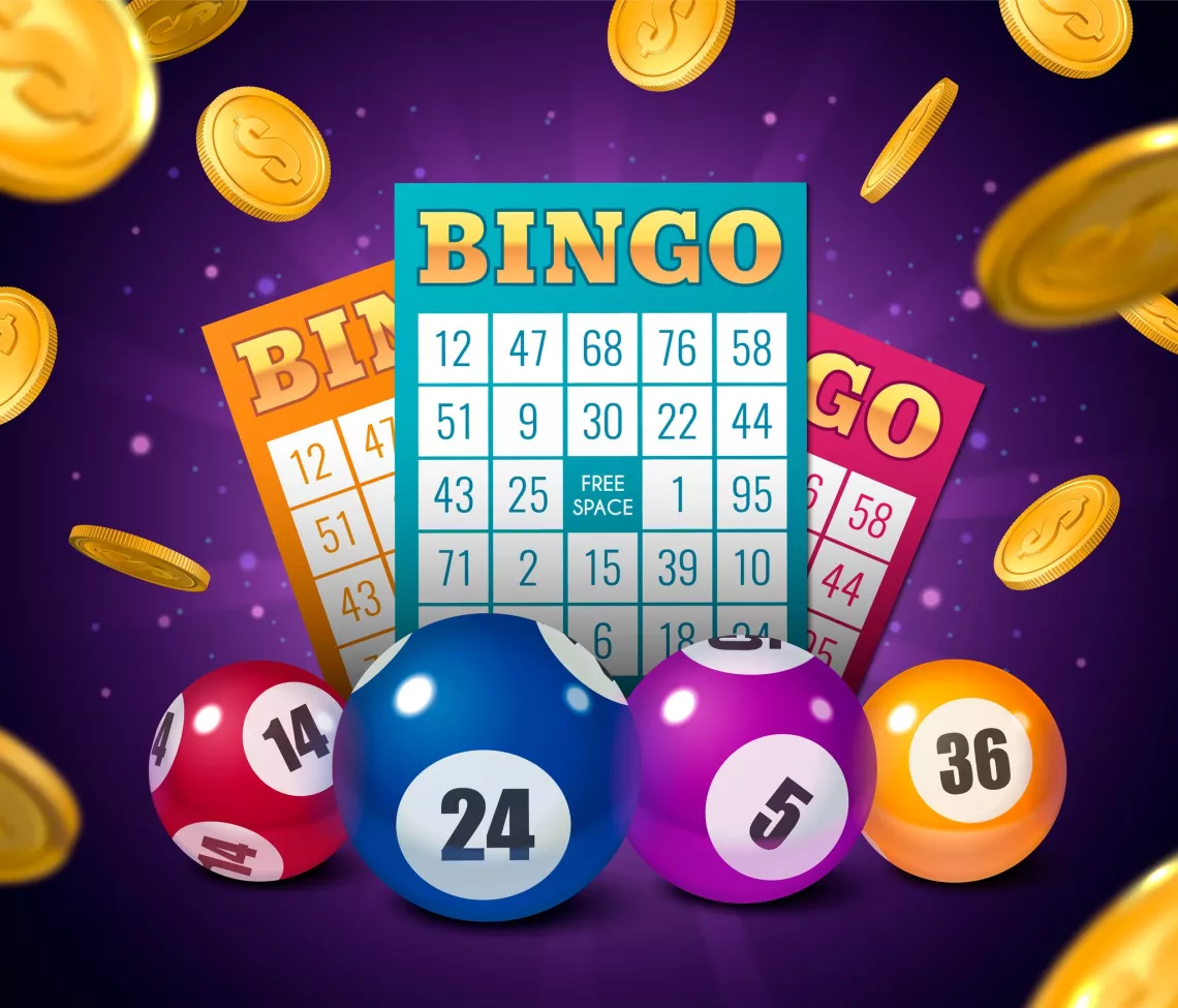 Bingo card illustration