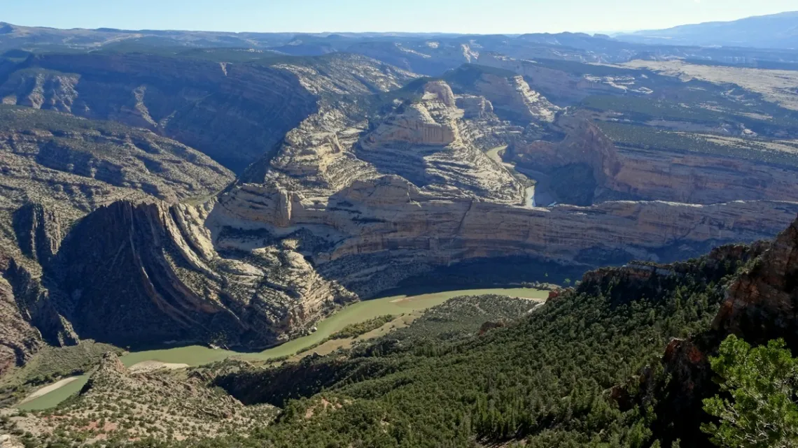 Confluence of Green and Yampa rivers