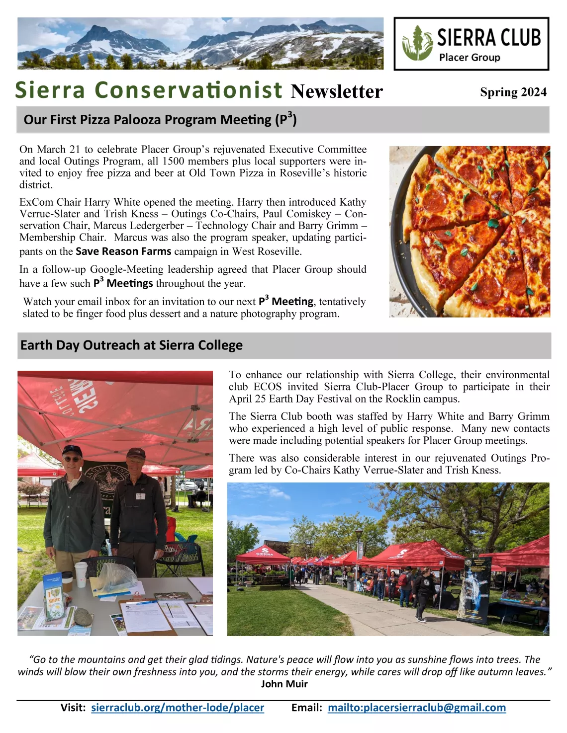 The Sierra Conservationist - Spring 2024 - Page 2
