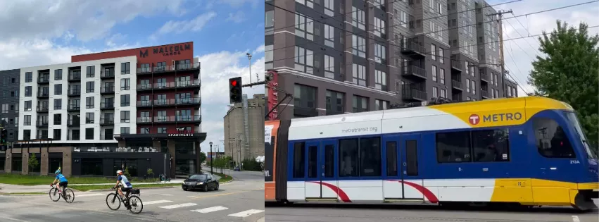 Examples of transit oriented development 