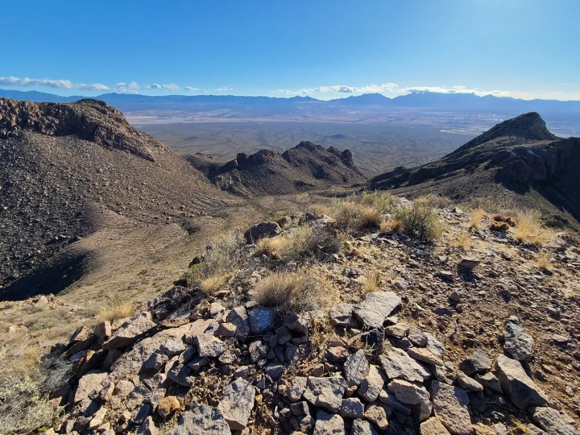  south side of the Doña Ana mountains