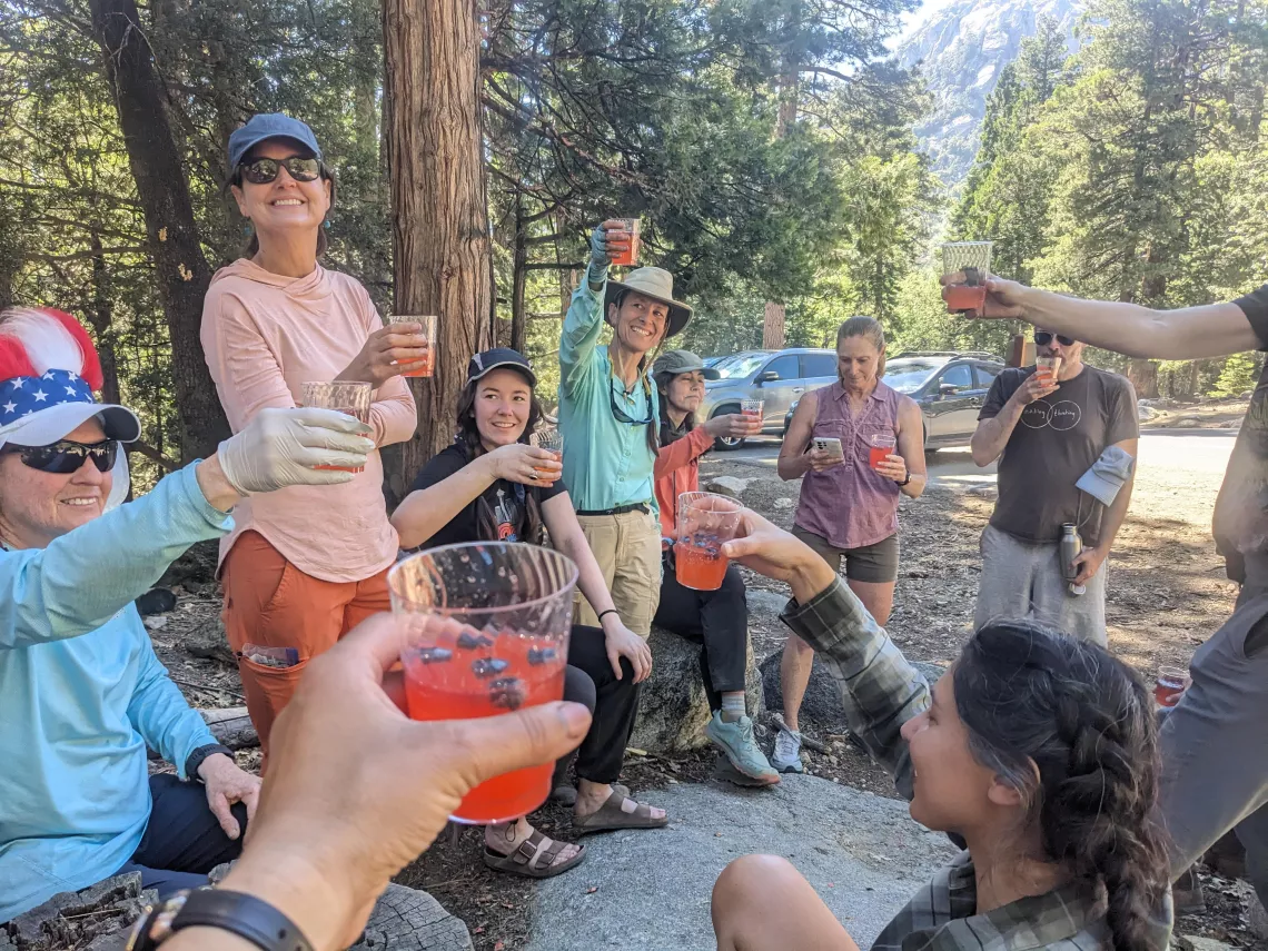 WTC Group in the High Sierra