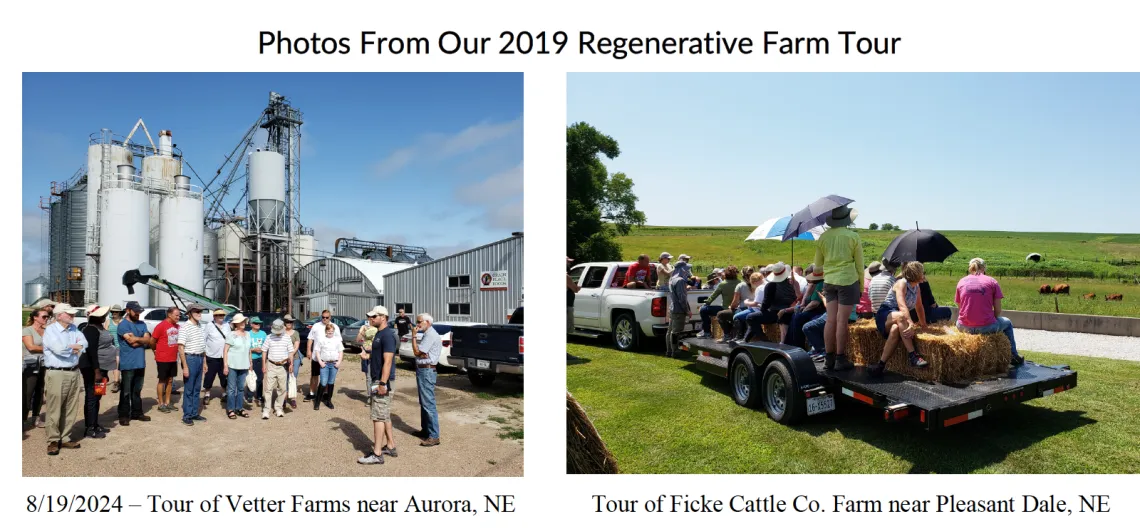 Farm tour photos
