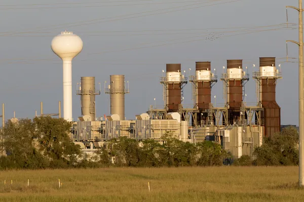Gas Plant by Al Braden