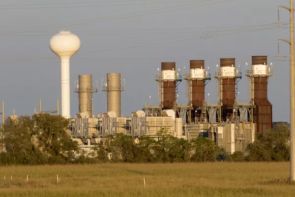 Gas Plant by Al Braden