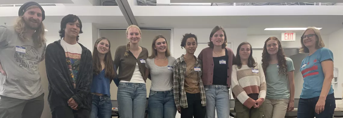Members of the Sierra Club DC Climate Leadership Program