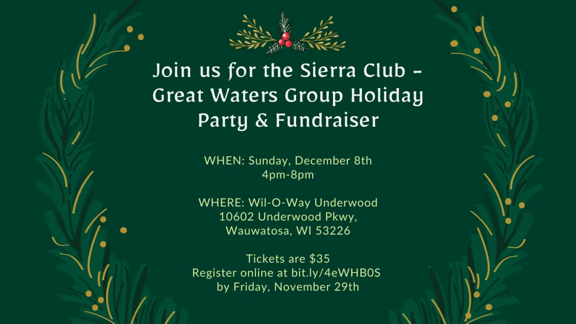 Dec. 8 Holiday Party graphic 