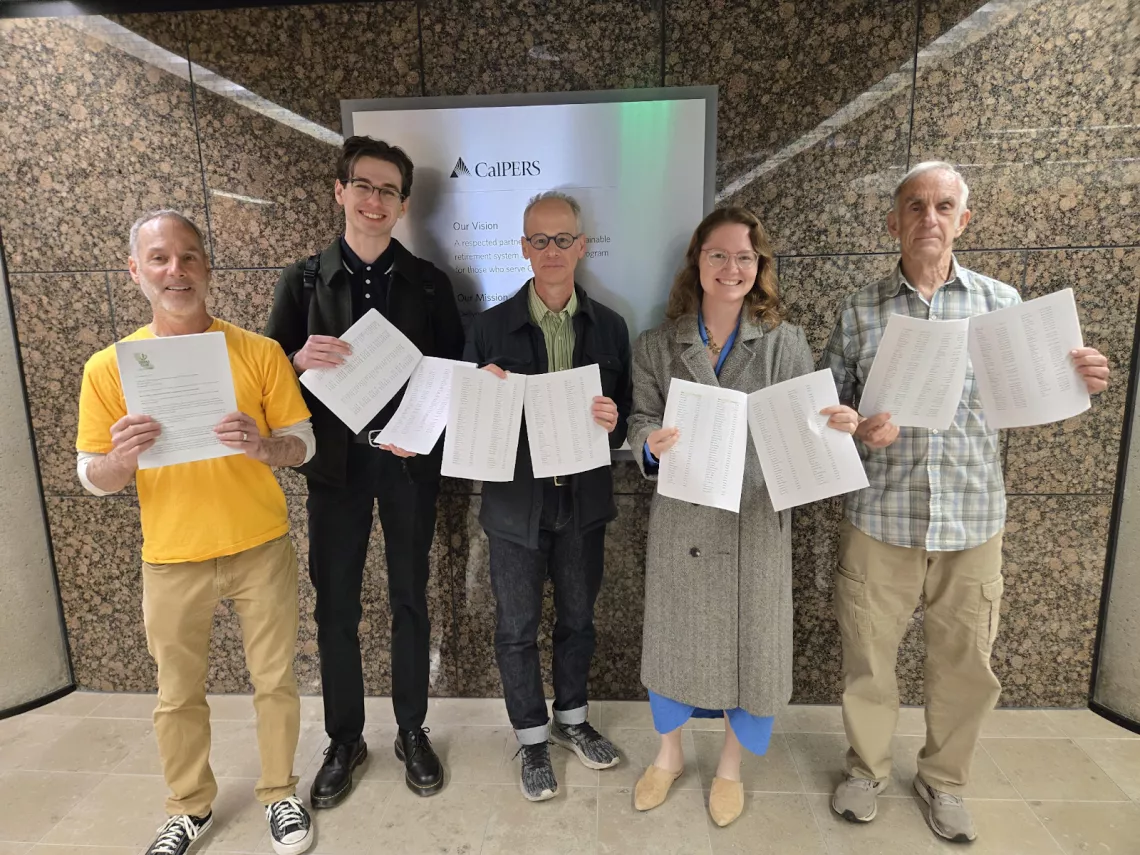 Advocates at CalPERS