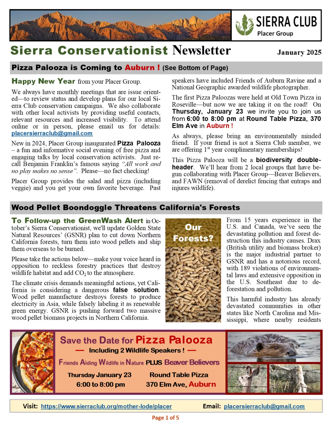 January 2025 Sierra Conservationist