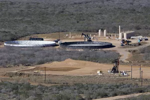 Oil well, Cotulla, TX